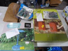 *Potato Barrel, Bird Bath, Cloche, Watering Starter Sets, etc.