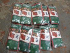 *Ten Red Christmas Lighting Storage Bags