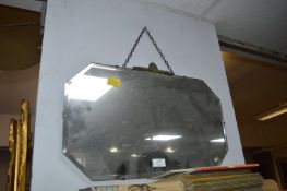 Vintage Beveled Edge Wall Mirror