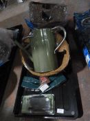 *Garden Tools and Accessories; Pickets, Watering Can, Basket Coco Liner, etc.