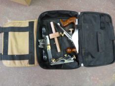 Two Faithful Planes, Bevel, Mortise Gauge and a Sp