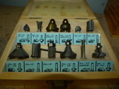 Hitachi 12pc Router Bit Set