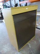 Roll Top Office Cabinet ~124x95x52cm
