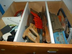 Box of Assorted Tools and Fittings