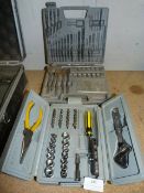 Drill Bit St, Socket Set and Tools