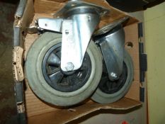 *Two Large Trolley Wheels