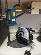 Black & Decker Drill Stand and Cougar Circular Saw