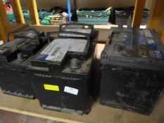 Three Car Batteries