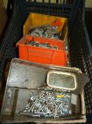 *Box of Screws, Nails, Washer, etc.