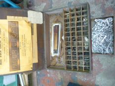 Box of Aluminium Letters and of Copper House Lette