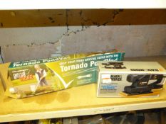 Black & Decker Sander and a Tornado Pond Vac