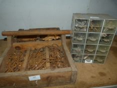 Small Storage Drawers and a Pine nail Tray