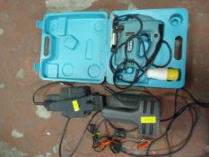 Battery Charger, Planer, and a Jigsaw