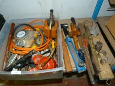 Box of Assorted Tools