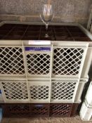 75 x Princess Wine Glasses 8oz approx with boxes