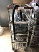 51 x Black Rope with Chrome Handles