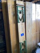 8 x Benches 6ft Seating - Folding legs - Wooden