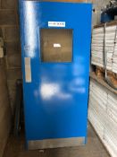 1 x Fire Door with small window