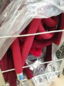 84 x Red Rope with Chrome Handles