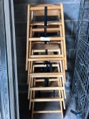5 x Children High Chairs - Wooden