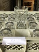 96 x Casa Toughened Tumblers with boxes