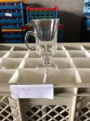 128 x Glass Handled Mugs with boxes