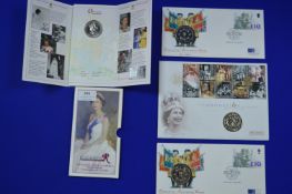 Queen Elizabeth Coronation Commemorative Crowns etc.