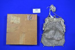 925 Sterling Silver Mesh Bag ~201g