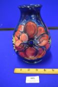 Moorcroft Vase 7.5