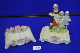 Two Yardley's English Lavender Soap Dishes