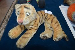 Vintage Soft Toy Tiger