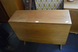 1960's Teak Drop Leaf Dining Table