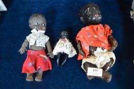 Three Ethnic Dolls