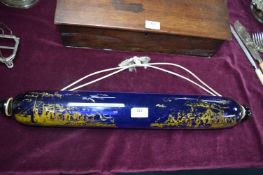 Victorian Blue Glass Rolling Pin