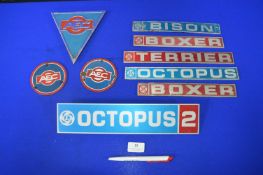 British Leyland and AEC Lorry Nameplates