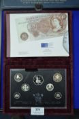 1996 UK Silver Proof Anniversary Coin Collection
