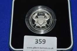 UK Commonwealth Games 1986 Silver Commemorative £2 Coin