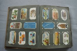 Cigarette Card Album and Contents