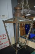 Copper Street Lamp Frame