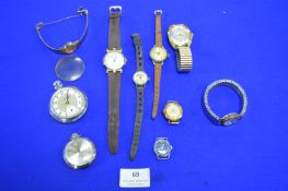 Vintage Wristwatches and Pocket Watches