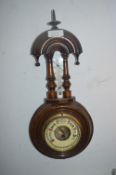 Victorian Mahogany Barometer