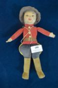 Nora Wellins Mountie Cloth Doll