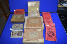 Vintage Boxed Jigsaw Puzzles plus St. Georges Magazine 1909