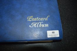 Postcard Album Containing Six Louis Wain Postcards, plus Airships, etc. (300+ cards)