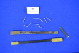 Two Clock Hair Springs plus Pins