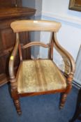 Victorian Mahogany Armchair
