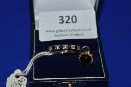 9k Gold Ring and Fob ~2.6g