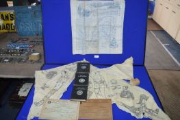 St Johns Ambulance Collectibles Including Printed Slings, etc.