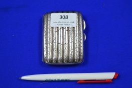 Sterling Silver Cigarette Case