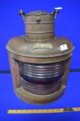 Copper Portside Ships Lamp